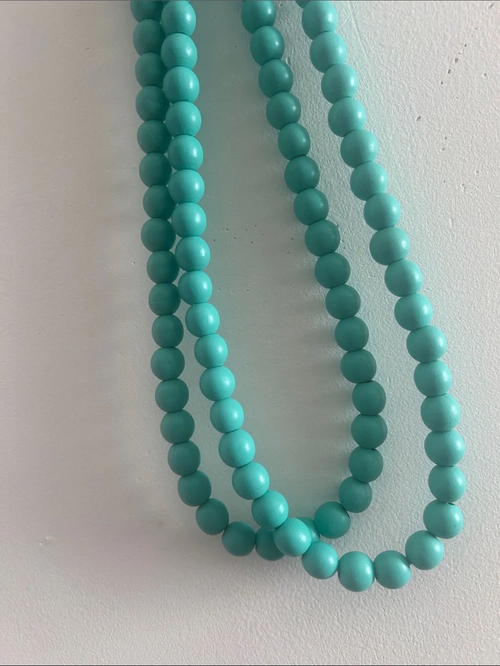 Turquoise Beaded 64 Inch Decorative Strand - Coastal Home Accent